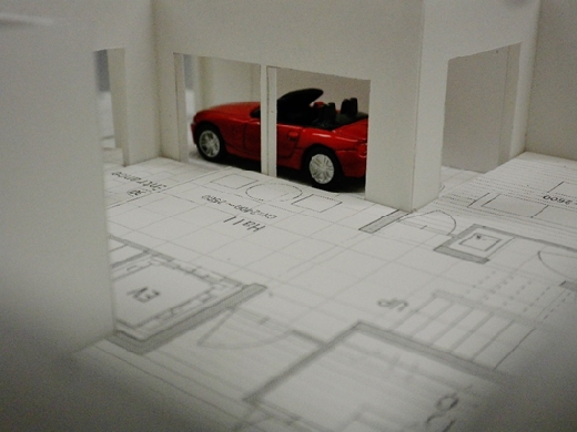 1 50サイズの色模型が完成！ : 建築模型 風家 fuka