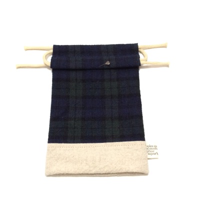 裏地なし 基本の巾着袋の作り方 片ひもタイプnunocoto fabric
