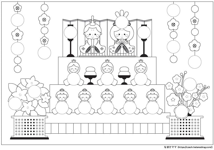 知育遊び 丸シール貼り台紙の無料プリント配布 8mmサイズ小みみねこ日誌