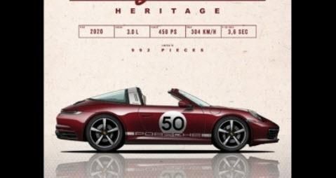 ポルシェ 911 モノトーン イラストポスター A4 荒い麻布の風合いフレーム付AS ☆再入荷☆ - メルカリ