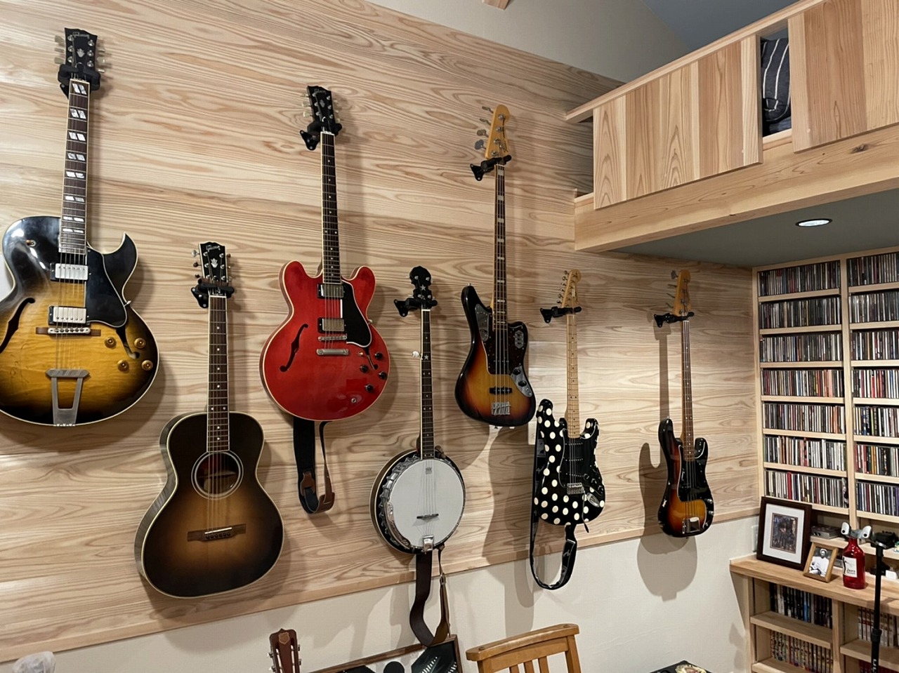 ギターはハンガーで壁掛けが超便利だから方法を紹介する 5年以上使った感想アコースティックギターで指弾きをしよう