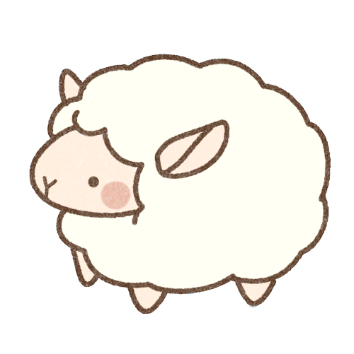 シンプルなうさぎのイラスト背景透過画像 png 高解像度 - chicodeza pixiv booth - BOOTH