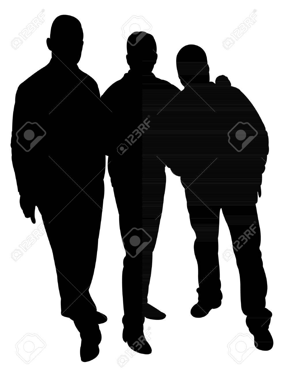 人間の男のシルエット ベクターイラスト画像とPNGフリー素材透過の無料ダウンロード - Pngtree