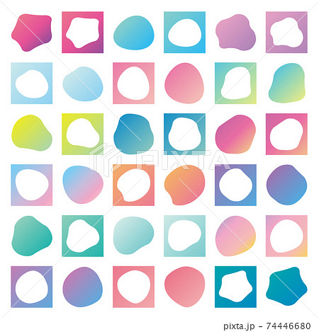 ←他の投稿見に行くならここから🧸 ⁡ 表紙の図形、名前わかりますか？ ⁡ 「流体シェイプ」って言うんです！ 曲線の柔らかい雰囲気が 魅力ですよね♡今回は流体シェイプを活用した デザインアイデアをご紹介します✨ ・模様として使う ・仕切りとして使う ・文字の背景