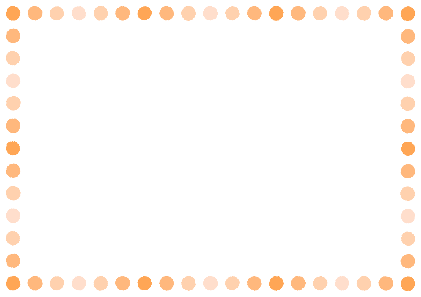 ドットのフレーム素材のイラスト商用OKの無料イラスト素材サイト ツカッテ