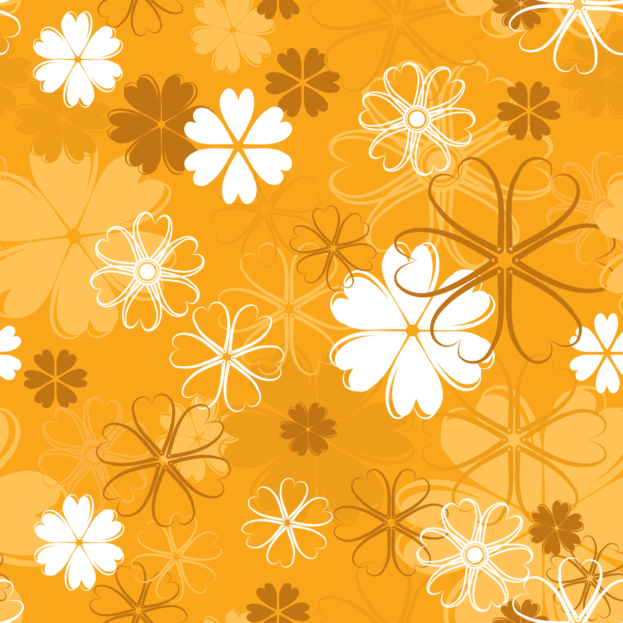 フリーイラストオレンジ色の背景パブリックドメインQ：著作権フリー画像素材集