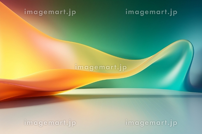 クレヨンサークルと水玉模様の縦長背景 バナー フレーム黄緑のイラスト素材FYI07739125ストックフォトの QleanMarket キュリンマーケット