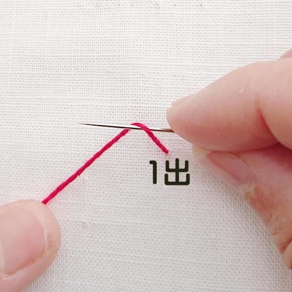第５回 刺繍の基本まずは基本のステッチを覚えよう ２
