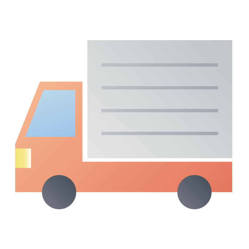 トラックのイラスト商用可・フリーイラスト素材集ちょうどいいイラスト