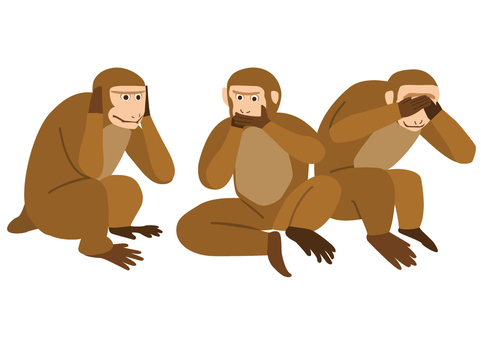 いわざるイラスト無料イラスト・フリー素材なら「イラストAC」