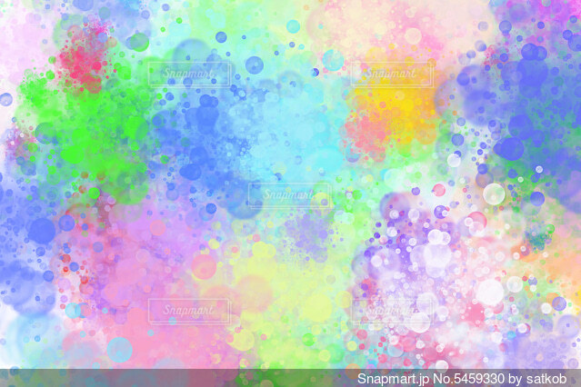 カラフル・シンプルでうすい背景素材 幾何学模様 ベビー＆キッズ：イラスト無料