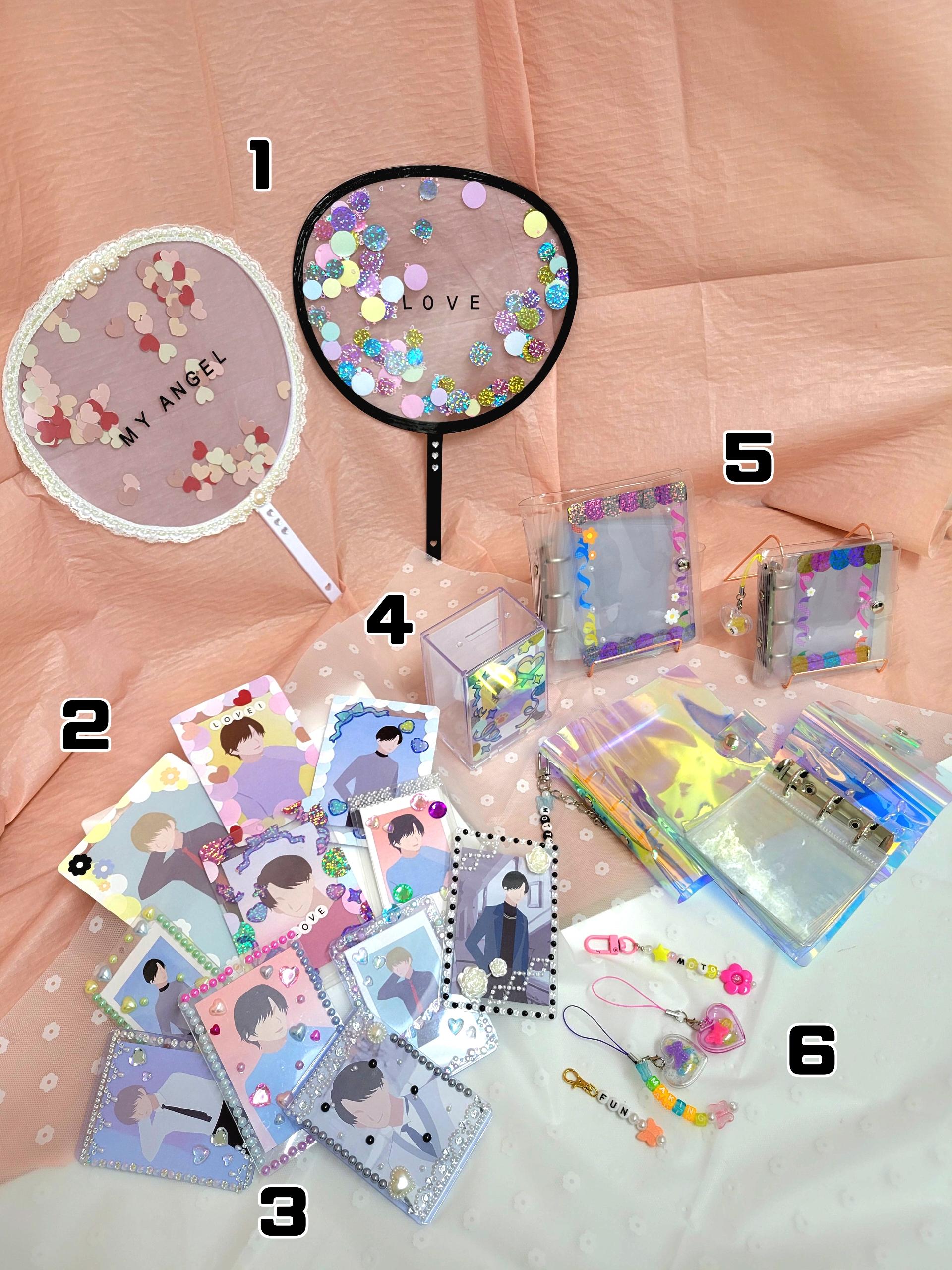 100均で作る♡ 大人かわいい推し活キーホルダー作り方