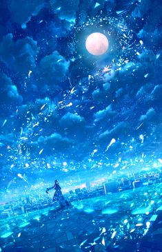 神秘的、幻想的な背景イラストSKIMA スキマ