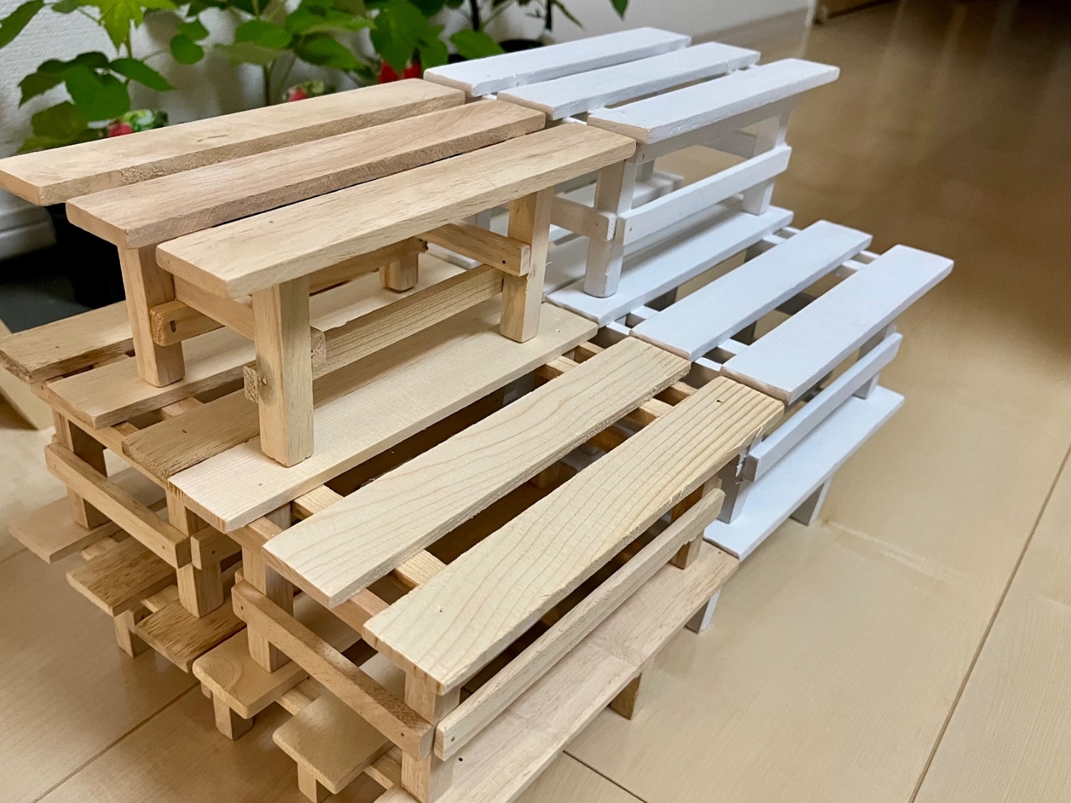 2,000円で焼桐製フラワースタンドを作るアットロードサイド