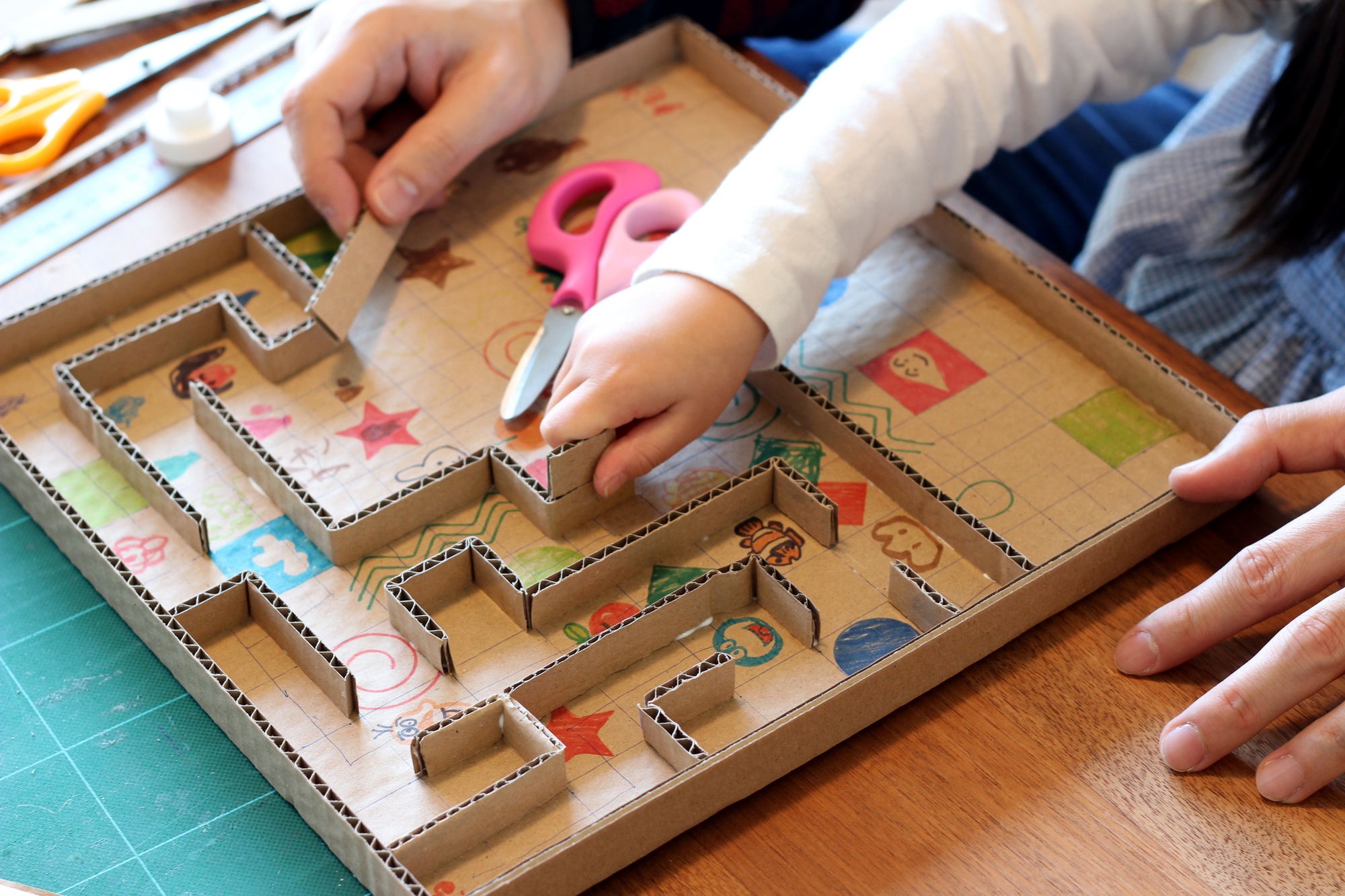 おしゃれ ダンボール工作簡単かわいいTikTok