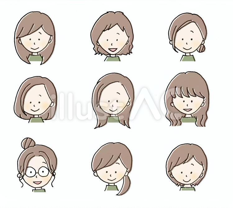 女性の無料アイコンを PNG・SVG 形式でダウンロード