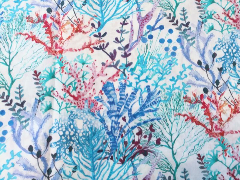 オーダー形状記憶 防炎・1級遮光カーテン リーフ柄- インテリアの通販ならセシール cecile