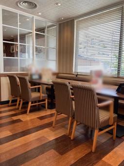 フリー素材 飲食店の店内 3枚背景イラストみんちりえ