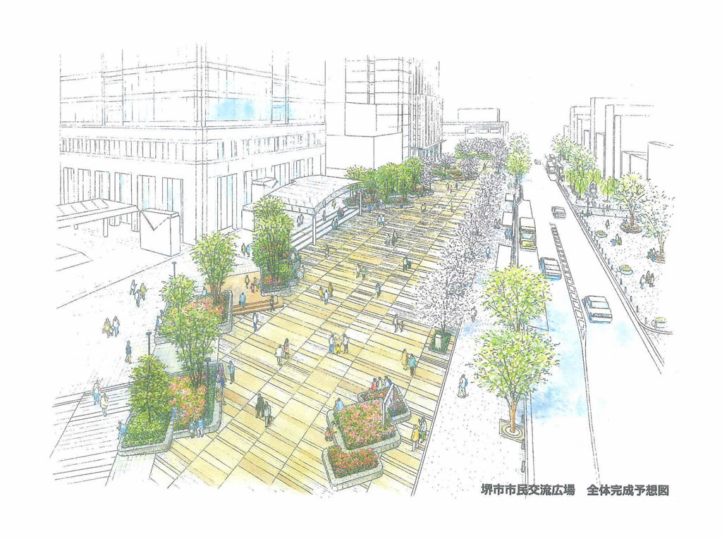 建物の完成予想図を現地の景色に重ねる :: デイリーポータルZ