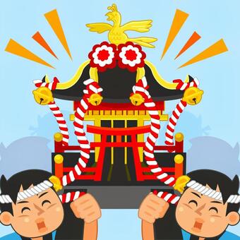 担ぎあげるイラスト無料イラスト・フリー素材なら「イラストAC」