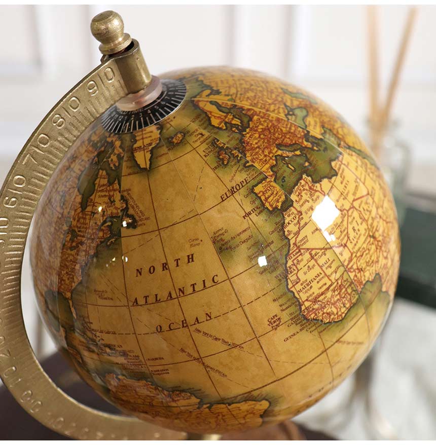 クレール 地球儀 アンティークタイプ: ㈱大和HANEDA Shopping 羽田空港公式ネットショップ