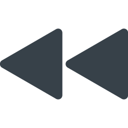 巻き戻し アイコン Generic black outlineFreepik