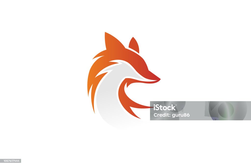 優雅に佇むキツネシルエットイラスト・フリー素材なら「シンテリ」