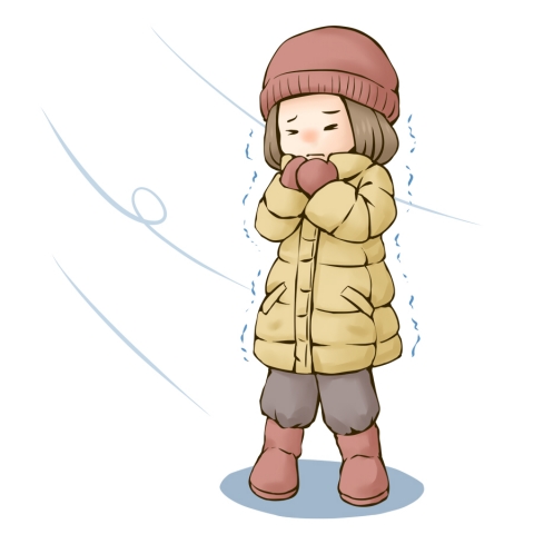 寒い 女の子 イラスト素材5149515- フォトライブラリ