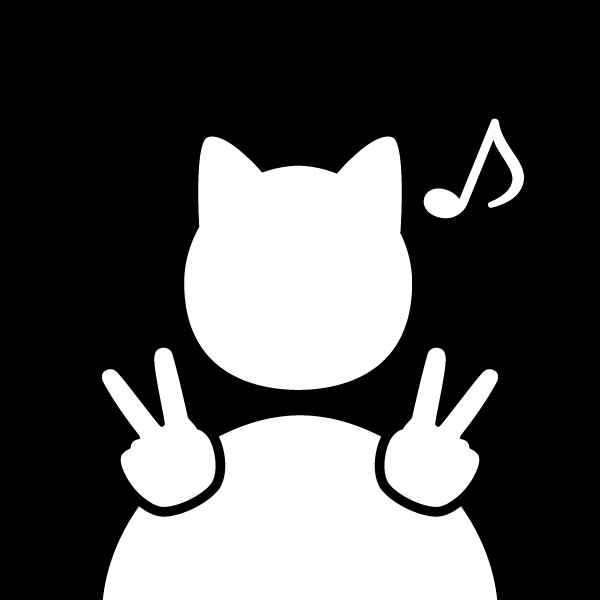 SNS用に！やや似せアイコン作成します モノクロ線画でシンプル&お洒落に