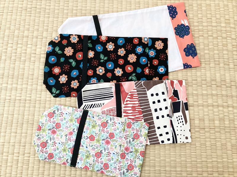 布1枚で作るブックカバーの作り方 2種nunocoto fabric