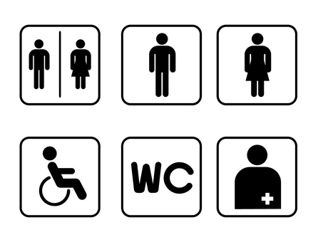 PHS-206 デジバン ピクトサイン平付型 トイレマーク関連日本ハートビル工業 カッティングシート貼り 多目的マーク ヘアーラインステンレスBOX 寸法200×200×6mm -通販モノタロウ