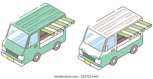 705 キッチンカー High Res Illustrations - Getty ImagesKitchen car, 屋台, ケータリング