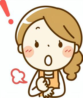 納得する主婦イラスト - No: 245684無料イラスト・フリー素材なら「イラストAC」