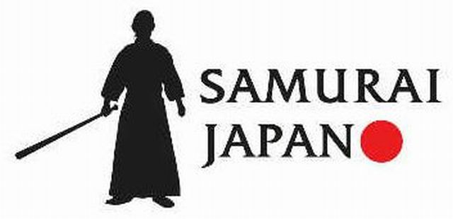 侍、刀。抽象的な黒と白のロゴを設定します。のイラスト素材・ベクター Image 90192405