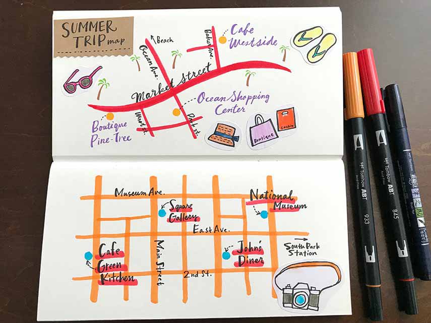 地図をデザインしてわかりやすく！マップ作成事例まとめ8選神奈川のデザイン会社 カズミア