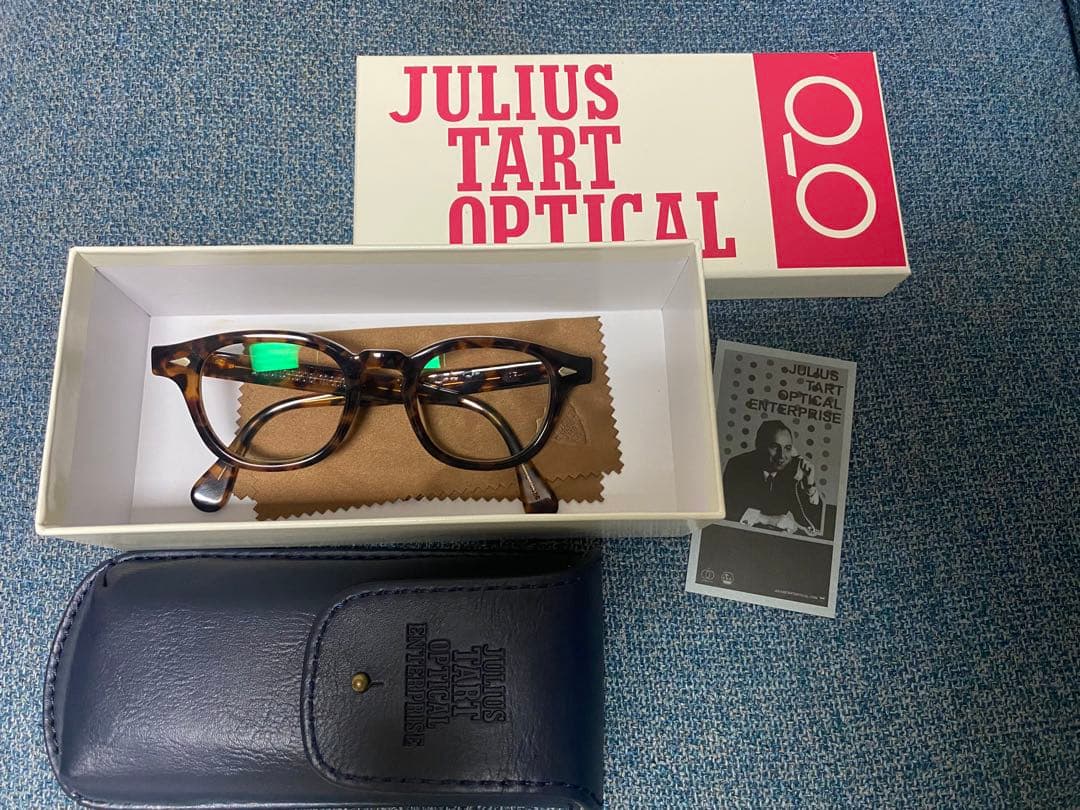 JULIUS TART OPTICAL ジュリアス タート オプティカル サングラス ブラック クリアセルフレーム ボストンシェイプ フレームアイ