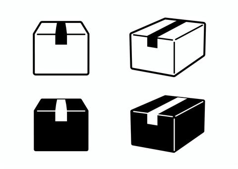 梱包アイコンのベクター画像。ダンボール箱の看板のシルエット。宅配便シンボルのイラスト。製品または商品をダンボール箱に入れる」のベクター画像素材 ロイヤリティフリー2220165793Shutterstock