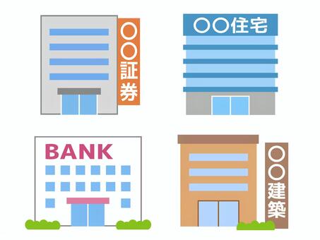 病院・会社の外観」フリー素材3枚セット大きな病院・建物・不動産物件のイメージ画像にFREEFREE”美容・女性専門”素材サイト