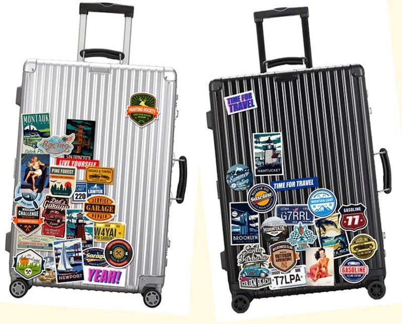 ラブライブ！サンシャイン!! キャリーケース ステッカー付き WHITEPremiumStore.jp プレミアムストア