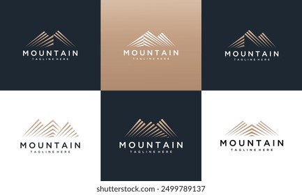 山のロゴイラストフリー素材透過、PNG画像、ベクトル、PSDと無料ダウンロード Pngtree