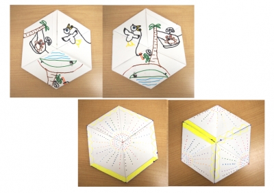 745.六角返し 作ってあそぼ👵✂️くわしくはコメント欄へ↓認定 小児臨床教材士 小児臨床教材学 言語発達 療育児童発達支援 放課後等デイサービス こども 子育てことば 手作りおもちゃ 教材 言語聴覚士 ST 保育士六角返しアンパンマン ピチュウ ピカチュウ 100均