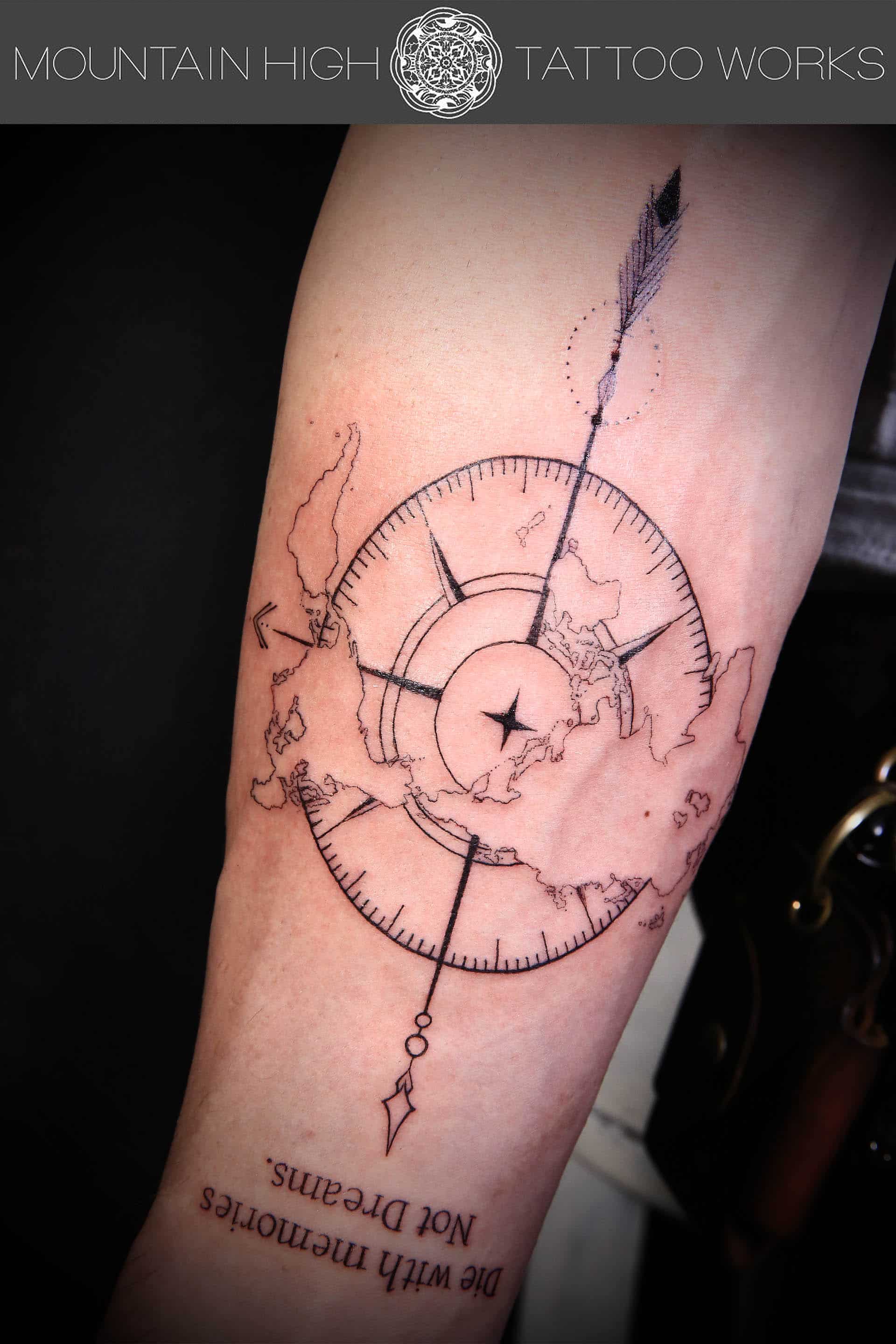 ブラック＆グレー 船 地図東京の渋谷・秋葉原・原宿でタトゥースタジオはSunsqlit Tattoo