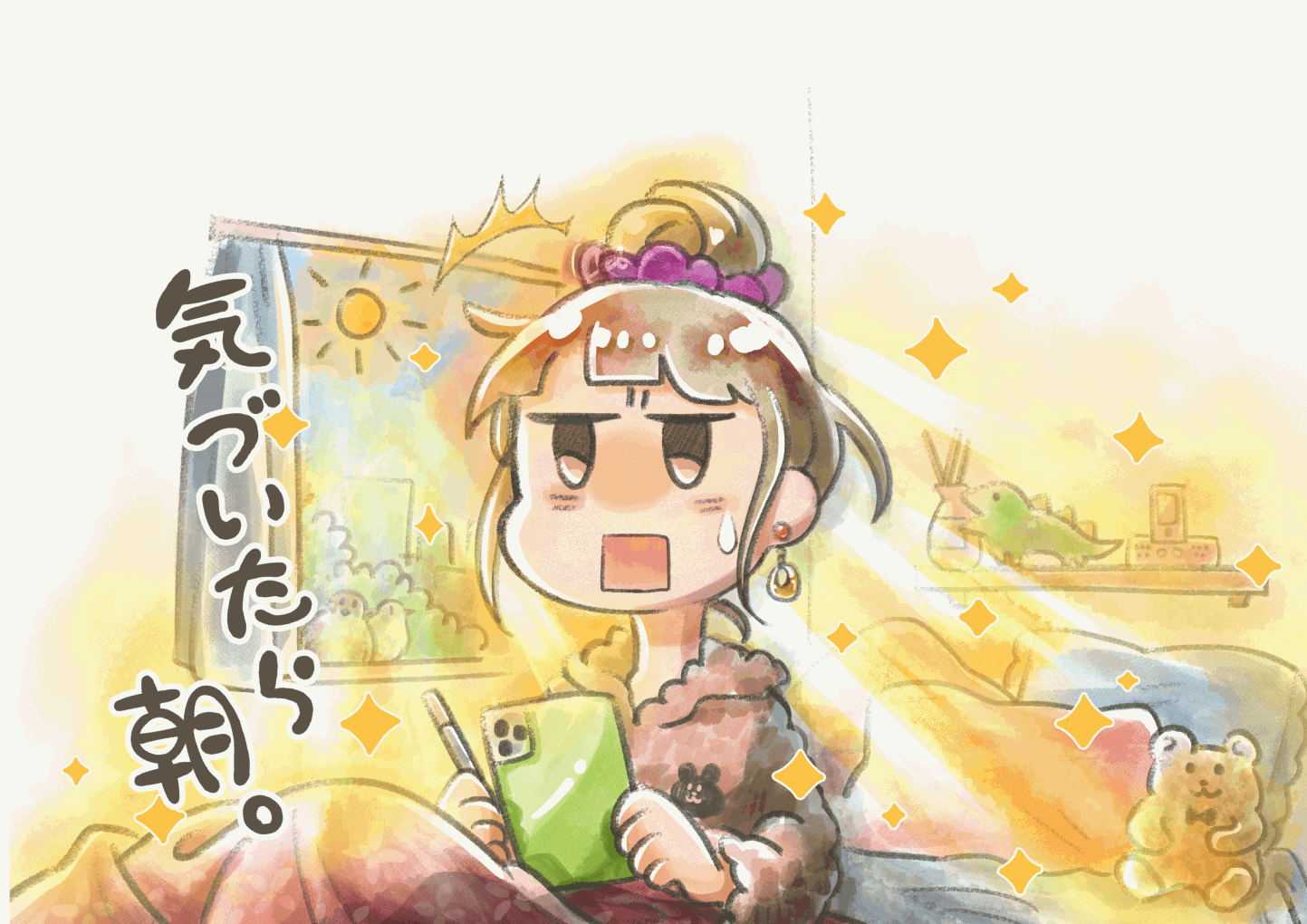 動画編集をする女性 イラスト素材6540986- フォトライブラリ