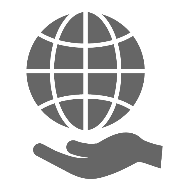 地球無料のAi・PNG白黒シルエットイラスト