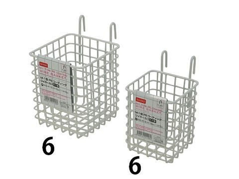 ダイソー えっ?!これダイソー?!ナチュラルなワイヤーバスケットが2種類新登場！サンキュ