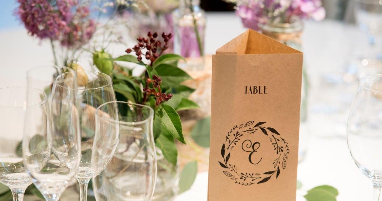 テーブルナンバー 結婚式花嫁DIYテンプレートUnbrilla