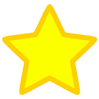 ハート・星のアイコン PNGえんぴつ素材