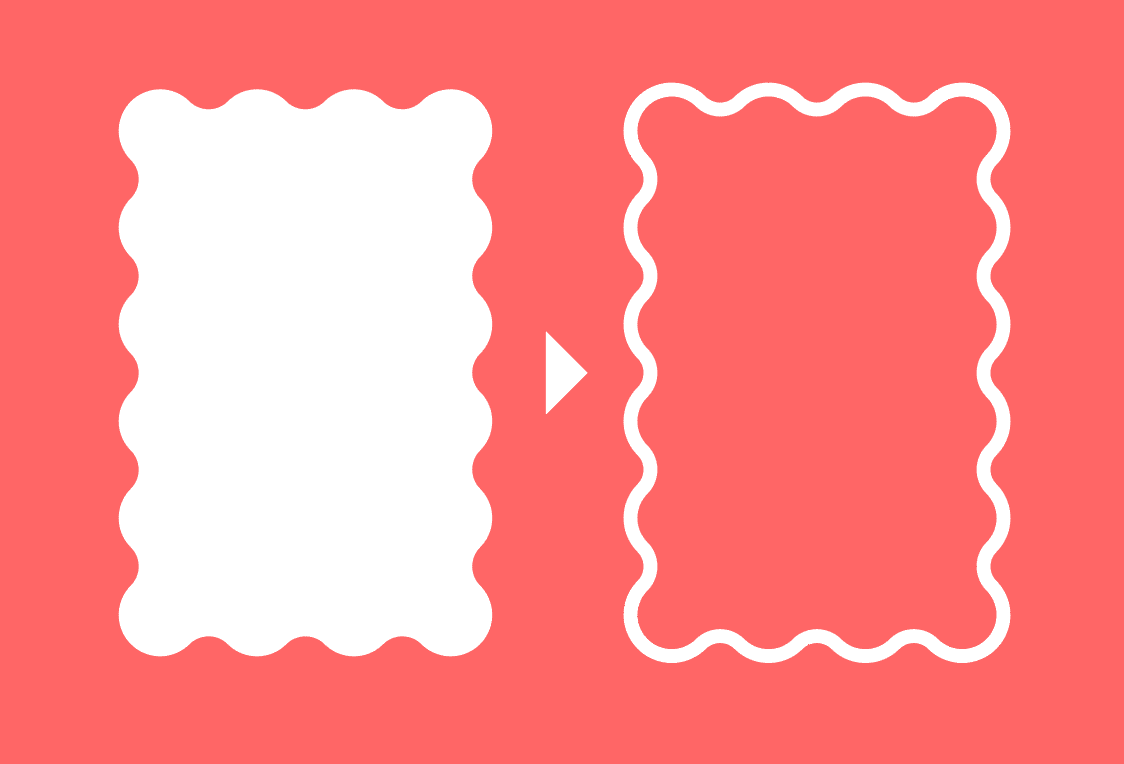 illustratorチュートリアル 円形ロゴフレームの作り方