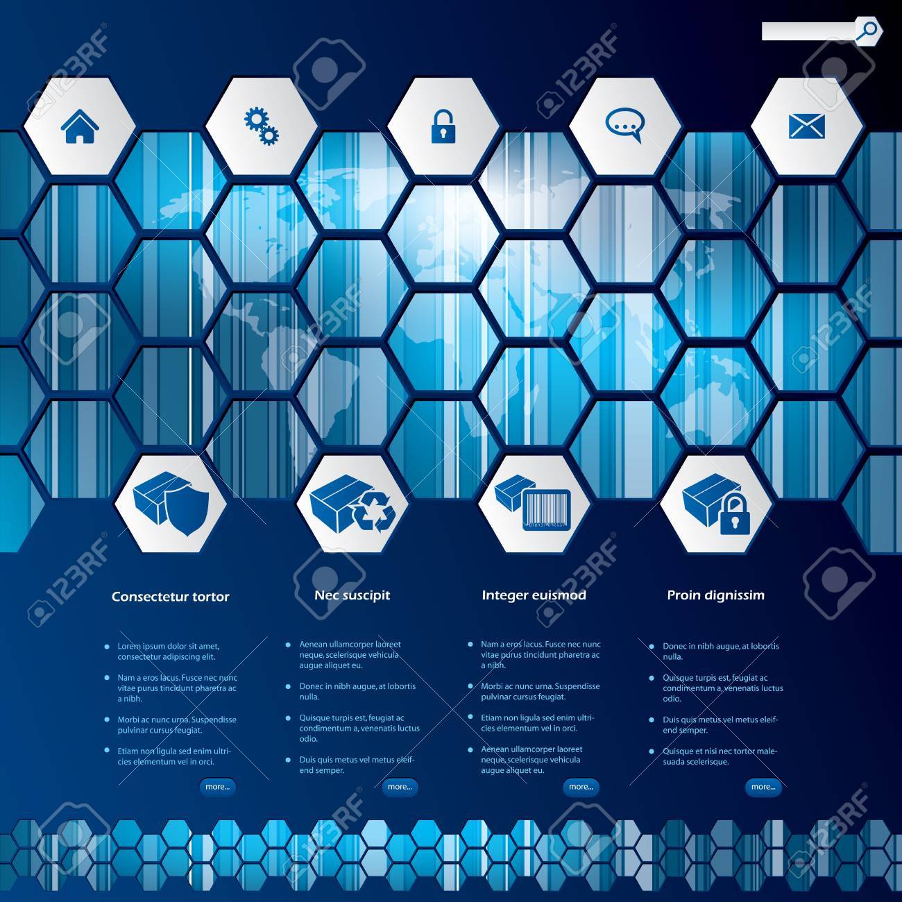 六角形のデザイン要素 3のストックフォト – ロイヤリティフリー画像FreeImages