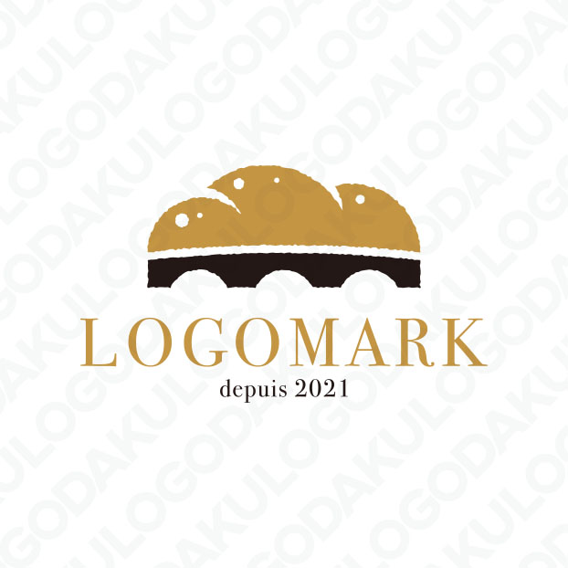 ロゴ制作例 Bakery Komugi 〜地域に愛されるパン屋さん〜生活役立ち情報館